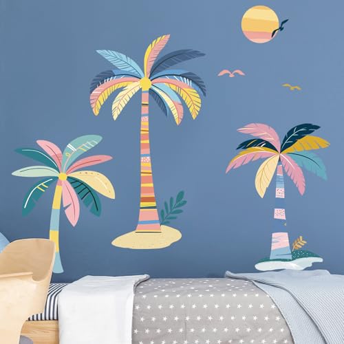Wandtattoo Palme Baum Wandaufkleber, Tropische Kokospalme Wandsticker, Wanddeko für Babyzimmer Schlafzimmer Wohnzimmer Spielzimmer Kinderzimmer Wandtattoo Palme Baum Wandaufkleber, Tropische Kokospalme Wandsticker, Wanddeko für Babyzimmer Schlafzimmer Wohnzimmer Spielzimmer Kinderzimmer von SHUCHING