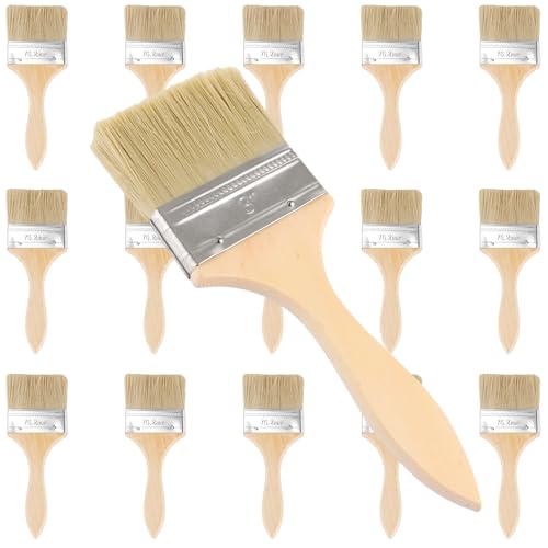 SHUESS Pinselset 15-er Pack, 205 x 75mm Pinselset Lackpinsel, Pinsel Set für Farben, Lack, Beizen, Klebstoffe - Flachpinsel, Lasurpinsel, Lackpinsel für Malerbedarf, zum Streichen, DIY SHUESS Pinselset 15-er Pack, 205 x 75mm Pinselset Lackpinsel, Pinsel Set für Farben, Lack, Beizen, Klebstoffe - Flachpinsel, Lasurpinsel, Lackpinsel für Malerbedarf, zum Streichen, DIY von SHUESS