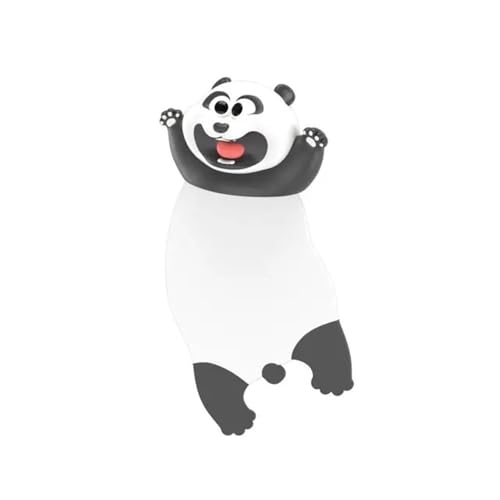 PVC-Stereo-Schreibwaren-Werkzeuge, Tiermarker, Büro-Indexe, Lese-Etiketten, Lerngeschenk, Lesezeichen, 3D-Lesezeichen (Panda) von SHUIXIAYUE