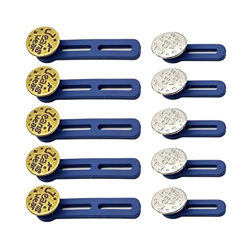 SHULLIN 10 Stück Hosenbunderweiterung Knopf Button Waist Extender Taillenverlängerung Jeans Einziehbare Knöpfe Bund Expander Bequeme Hosenbunderweiterung Jeans Knopf für Jeans Hosen Anzughosen SHULLIN 10 Stück Hosenbunderweiterung Knopf Button Waist Extender Taillenverlängerung Jeans Einziehbare Knöpfe Bund Expander Bequeme Hosenbunderweiterung Jeans Knopf für Jeans Hosen Anzughosen von SHULLIN
