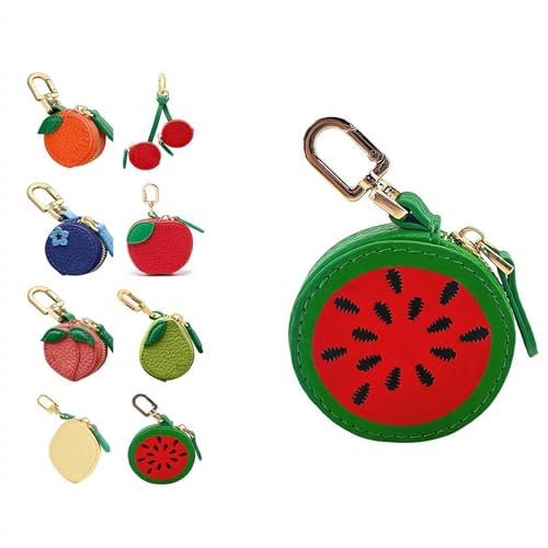 Geldbörse mit Pfirsichfrucht-Anhänger, Erdbeer-Münzgeldbörse, wasserdicht, Leder, Obsttasche, Schlüsselanhänger, Münzbeutel, Kleingeldbörse für Rucksack, Dekoration, Münze, Erdbeer-Geldbörse Geldbörse mit Pfirsichfrucht-Anhänger, Erdbeer-Münzgeldbörse, wasserdicht, Leder, Obsttasche, Schlüsselanhänger, Münzbeutel, Kleingeldbörse für Rucksack, Dekoration, Münze, Erdbeer-Geldbörse von SHUZHENG