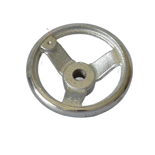 SHYEGUMUZA 4"(100mm) massives Metallhandrad, Fräsmaschine CNC-Drehmaschine Handrad,(M16) von SHYEGUMUZA