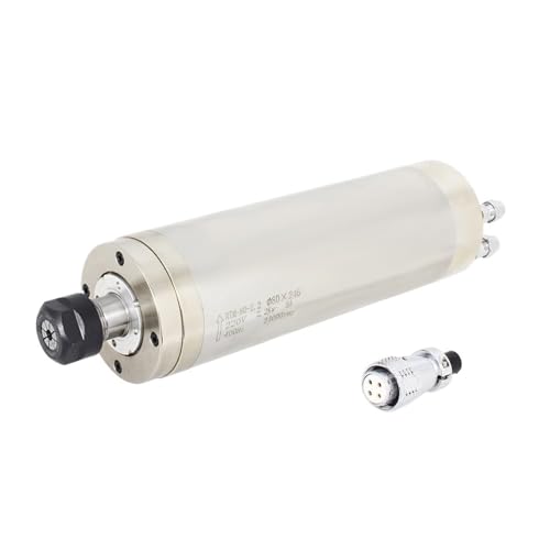 SHYEGUMUZA CNC-Spindelmotor mit Wasserkühlung, 2,2 kW, 8 A CNC(Just Spindle) von SHYEGUMUZA