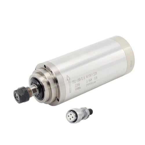SHYEGUMUZA Wassergekühlte Spindelmotorkühlung GDZ-100-3.0 3KW ER20 12A CNC SHYEGUMUZA Wassergekühlte Spindelmotorkühlung GDZ-100-3.0 3KW ER20 12A CNC von SHYEGUMUZA