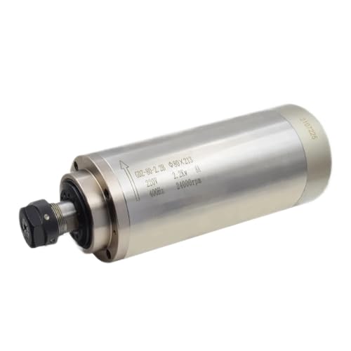 SHYEGUMUZA Wassergekühlter Kühlspindelmotor 2.2KW ER20 220V 24000rpm 400Hz CNC SHYEGUMUZA Wassergekühlter Kühlspindelmotor 2.2KW ER20 220V 24000rpm 400Hz CNC von SHYEGUMUZA
