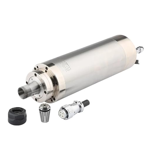 SHYEGUMUZA Wassergekühlter Spindelmotor, Spindel mit konstantem Drehmoment, 2,2 kW, 24000 U/min, 220 V, 80 mm CNC SHYEGUMUZA Wassergekühlter Spindelmotor, Spindel mit konstantem Drehmoment, 2,2 kW, 24000 U/min, 220 V, 80 mm CNC von SHYEGUMUZA