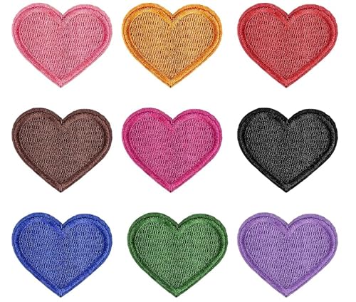 SHYSBV 28 Stück Herzförmige Pailletten-Aufnäher Glitzernde Herzförmige Patches Stickerei zum Aufbügeln für DIY Dekoration,Kleidungsrucksäcke Genähte Pailletten-Applikationen SHYSBV 28 Stück Herzförmige Pailletten-Aufnäher Glitzernde Herzförmige Patches Stickerei zum Aufbügeln für DIY Dekoration,Kleidungsrucksäcke Genähte Pailletten-Applikationen von SHYSBV