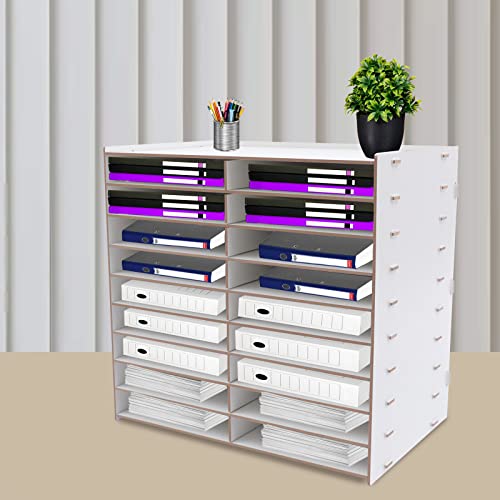 SHZICMY Dokumentenablage Holz Aktenordner Golden Eichenbrett A4 Papier Organizer Büro Schreibtisch Briefablage Aktenablage Papierablage für 4 kg Kapazität SHZICMY Dokumentenablage Holz Aktenordner Golden Eichenbrett A4 Papier Organizer Büro Schreibtisch Briefablage Aktenablage Papierablage für 4 kg Kapazität von SHZICMY