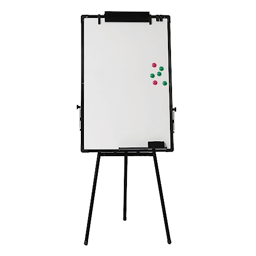 Magnetisches Whiteboard mit Ständer, 91X61cm Flipchart-Staffelei Höhenverstellbar,Trocken Abwischbar Stativ-Whiteboard für Büro, Klassenzimmer und Zuhause von SHZICMY