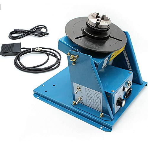 SHZICMY Schweißpositionierer Klein Schweißdrehtisch Drehtisch Manipulator Schweiße Positionierer Geschwindigkeit Einstellbar 10KG/5KG SHZICMY Schweißpositionierer Klein Schweißdrehtisch Drehtisch Manipulator Schweiße Positionierer Geschwindigkeit Einstellbar 10KG/5KG von SHZICMY