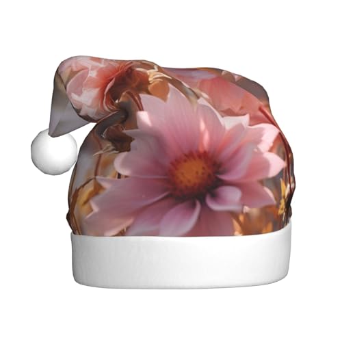 SHuWeiD Blumen-Weihnachtsmütze, Weihnachtsmütze für Erwachsene, Uni, geeignet für Neujahrsfeiertage SHuWeiD Blumen-Weihnachtsmütze, Weihnachtsmütze für Erwachsene, Uni, geeignet für Neujahrsfeiertage von SHuWeiD