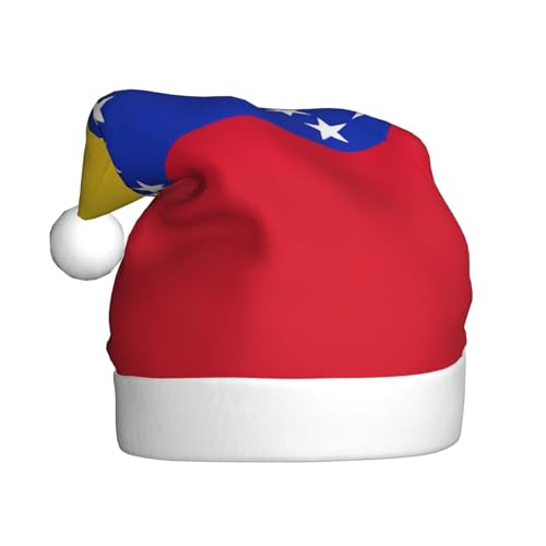SHuWeiD Flagge von Venezuela Weihnachtsmütze Erwachsene Weihnachtsmütze Uni Weihnachtsmütze Geeignet für Neujahrsfeiertage Party SHuWeiD Flagge von Venezuela Weihnachtsmütze Erwachsene Weihnachtsmütze Uni Weihnachtsmütze Geeignet für Neujahrsfeiertage Party von SHuWeiD