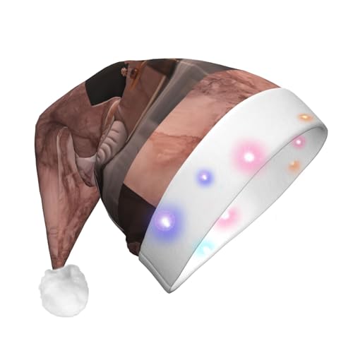 SHuWeiD Weihnachtsmannmütze, Weihnachtsmannmütze, Flanell mit LED-Lichtern, Weihnachtsmannmütze, Weihnachtsmannmütze, Weihnachtsmannmütze, Weihnachtsmannmütze, SHuWeiD Weihnachtsmannmütze, Weihnachtsmannmütze, Flanell mit LED-Lichtern, Weihnachtsmannmütze, Weihnachtsmannmütze, Weihnachtsmannmütze, Weihnachtsmannmütze, von SHuWeiD