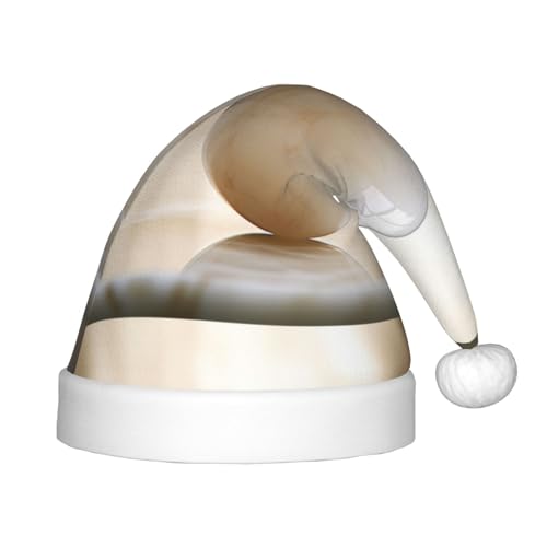 SHuWeiD Weihnachtsmütze mit Marmordruck, Weihnachtsmütze, Uni, Samt, klassische Weihnachtsmütze, Neujahrsparty SHuWeiD Weihnachtsmütze mit Marmordruck, Weihnachtsmütze, Uni, Samt, klassische Weihnachtsmütze, Neujahrsparty von SHuWeiD