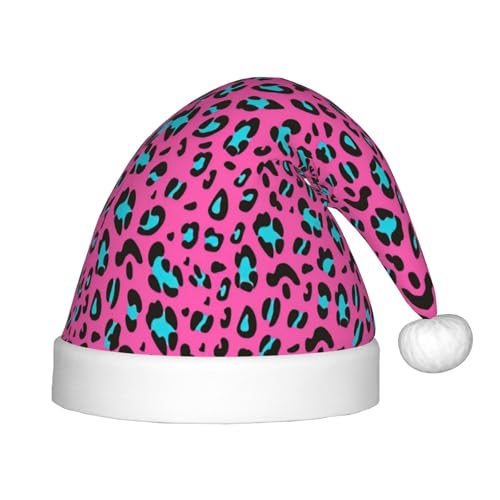 SHuWeiD Weihnachtsmütze mit niedlichem Leopardenmuster, Uni, Samt, klassisch, für Neujahrsparty SHuWeiD Weihnachtsmütze mit niedlichem Leopardenmuster, Uni, Samt, klassisch, für Neujahrsparty von SHuWeiD
