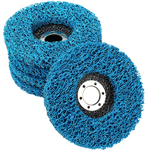 5 Stück 115 mm Abisolierscheiben für 11,4 cm Winkelschleifer, Entfernung von Farbe, Oxidation und Rost, Fiberglas-Metallbeschichtung und Schweißnähten, einfache Reinigung, Schleifscheibe 5 Stück 115 mm Abisolierscheiben für 11,4 cm Winkelschleifer, Entfernung von Farbe, Oxidation und Rost, Fiberglas-Metallbeschichtung und Schweißnähten, einfache Reinigung, Schleifscheibe von SI FANG
