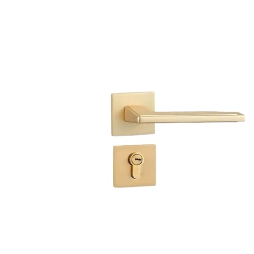 Home Türschloss Schlafzimmer Innen Zinklegierung Silent Split Lock Space Aluminium Massivholz Möbelbeschläge(F L015845 Silent) von SIBBLE