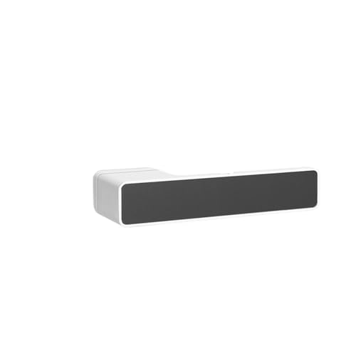 SIBBLE 5 Zoll 6 Zoll unsichtbare Tür hydraulisches Scharnier selbstschließendes Dämpfungspuffer-Federscharnier automatisch schließender Türschließer(White with Black Ecological) von SIBBLE