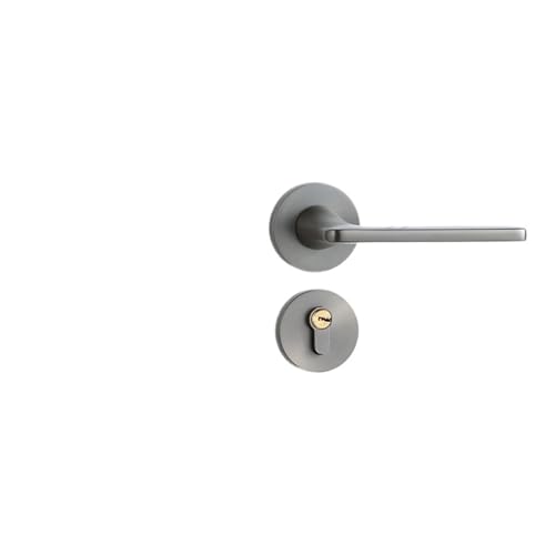 SIBBLE Grauer Haushalt, geräuschlos, Zinklegierung, geteiltes Schloss, Schlafzimmerraum, Aluminium, Moderne, einfache Massivholz-Möbelbeschläge(X31 5845 Silent) von SIBBLE