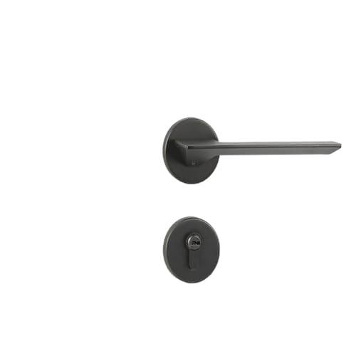 SIBBLE Grauer Haushalt, geräuschlos, Zinklegierung, geteiltes Schloss, Schlafzimmerraum, Aluminium, Moderne, einfache Massivholz-Möbelbeschläge(X36 5845 Silent) von SIBBLE