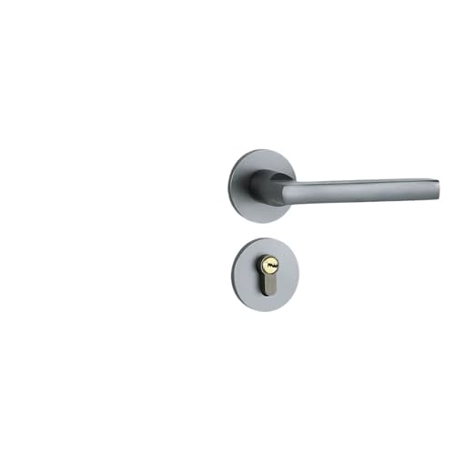 SIBBLE Grauer Haushalt, geräuschlos, Zinklegierung, geteiltes Schloss, Schlafzimmerraum, Aluminium, Moderne, einfache Massivholz-Möbelbeschläge(Y35 5845 Silent) von SIBBLE