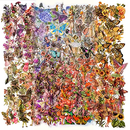 Vintage Feen-Aufkleber für Tagebücher, 180 Stück, transparente Blumenfeen-Aufkleber für Scrapbooking, Junk, Tagebuch, Zubehör, Bullet Journaling, DIY, Basteln, Kalender, Notizbuch (Nr. 1 + Nr. 2) Vintage Feen-Aufkleber für Tagebücher, 180 Stück, transparente Blumenfeen-Aufkleber für Scrapbooking, Junk, Tagebuch, Zubehör, Bullet Journaling, DIY, Basteln, Kalender, Notizbuch (Nr. 1 + Nr. 2) von SIBLYMONA