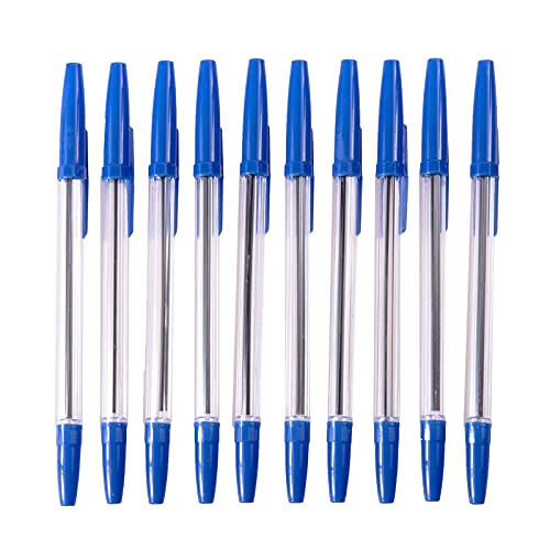 SIDCO Kugelschreiber 10 x Schreiber Kuli blau + Schutzkappe blaue Schreibstift Mine SIDCO Kugelschreiber 10 x Schreiber Kuli blau + Schutzkappe blaue Schreibstift Mine von SIDCO