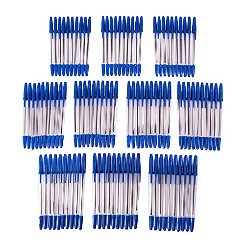 SIDCO Kugelschreiber 100 x Schreiber Kuli blau + Schutzkappe blaue Schreibstift Mine SIDCO Kugelschreiber 100 x Schreiber Kuli blau + Schutzkappe blaue Schreibstift Mine von SIDCO