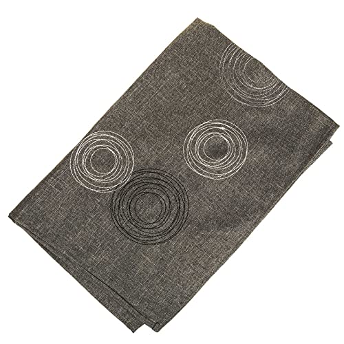 SIDCO Tischdecke grau Ringe Tischtuch Tischband Mitteldecke Kreise 85 x 85 cm SIDCO Tischdecke grau Ringe Tischtuch Tischband Mitteldecke Kreise 85 x 85 cm von SIDCO