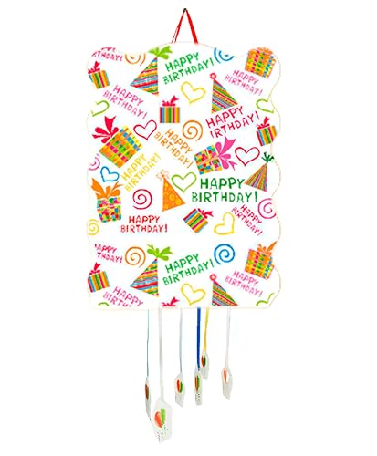 Piñata zum Kindergeburtstag, Pinata für Kinder, Dekoration für Kinderpartys, Jungen und Mädchen, große Pinata, zum Befüllen mit Spielzeug und Süßigkeiten, einfach zu befüllen (Geschenke) von SIDRAL