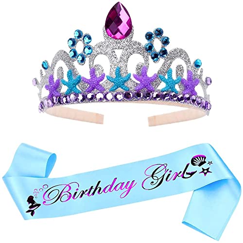 SIEBOLD 2 Stück Birthday Crown Sash,Geburtstag Kopfschmuck mädchen,Alles Gute zum Geburtstag Kopfschmuck für Mädchen Frauen Geburtstagsfeier Dekoration SIEBOLD 2 Stück Birthday Crown Sash,Geburtstag Kopfschmuck mädchen,Alles Gute zum Geburtstag Kopfschmuck für Mädchen Frauen Geburtstagsfeier Dekoration von SIEBOLD
