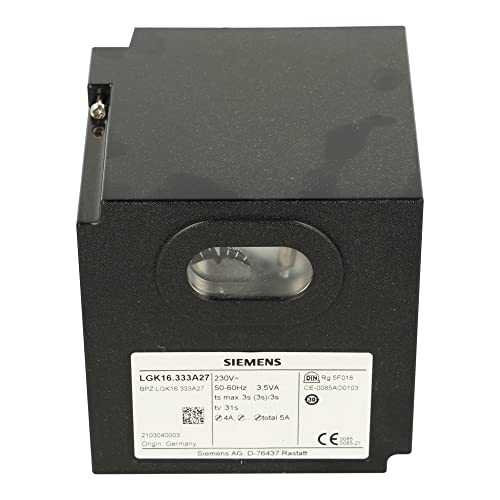 LGK16.333.A27 | LGK16.333A27 | BPZ:LGK16.333A27 | SIEMENS BURNER CONTROL UNIT - SELF CHECKING - 240V, OIL, GAS, DUAL FUEL von SIEMENS