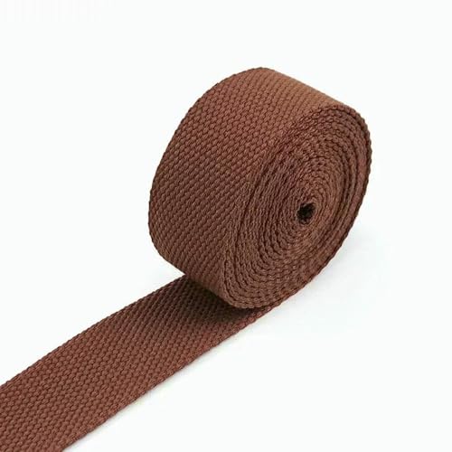 1–5 m, 25 mm Baumwollgewebe, 2 mm dick, buntes Leinenband für Taschen, Nylonband, Kleidung, Gürtel, Schlinge, dekorative Nähborten 1–5 m, 25 mm Baumwollgewebe, 2 mm dick, buntes Leinenband für Taschen, Nylonband, Kleidung, Gürtel, Schlinge, dekorative Nähborten von SIHAOYY