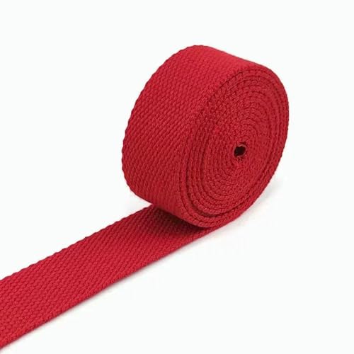 1–5 m, 25 mm Baumwollgewebe, 2 mm dick, buntes Leinenband für Taschen, Nylonband, Kleidung, Gürtel, Schlinge, dekorative Nähborten 1–5 m, 25 mm Baumwollgewebe, 2 mm dick, buntes Leinenband für Taschen, Nylonband, Kleidung, Gürtel, Schlinge, dekorative Nähborten von SIHAOYY