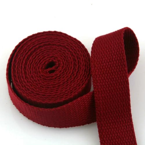 2 m/Los, Baumwoll-Gurtband, Leinenband für Rucksack, Umreifungstaschen, Basteln, DIY-Gürteltasche, Hundezubehör, 20/25/30/38/50 mm 2 m/Los, Baumwoll-Gurtband, Leinenband für Rucksack, Umreifungstaschen, Basteln, DIY-Gürteltasche, Hundezubehör, 20/25/30/38/50 mm von SIHAOYY