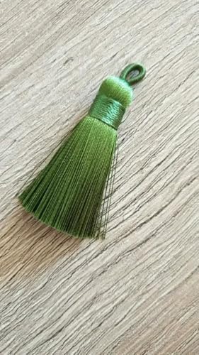 4 cm Seidenquaste, Polyester, vertikale Quaste, Dekoration, Basteln, Schmuck, Nähen, Vorhangzubehör, Zubehör, 5/10 Stück 4 cm Seidenquaste, Polyester, vertikale Quaste, Dekoration, Basteln, Schmuck, Nähen, Vorhangzubehör, Zubehör, 5/10 Stück von SIHAOYY