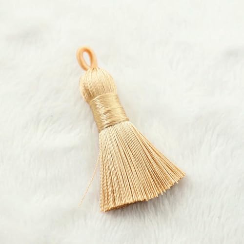 4 cm Seidenquaste, Polyester, vertikale Quaste, Dekoration, Basteln, Schmuck, Nähen, Vorhangzubehör, Zubehör, 5/10 Stück 4 cm Seidenquaste, Polyester, vertikale Quaste, Dekoration, Basteln, Schmuck, Nähen, Vorhangzubehör, Zubehör, 5/10 Stück von SIHAOYY