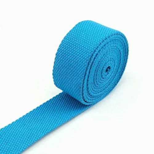 Gurtband, 2 - 10 m, 38 mm, 2 mm dick, Polyester-Baumwoll-Leinen, Tasche, Gurtband für Rucksack, Gürtel, Kleidung, Handwerk Gurtband, 2 - 10 m, 38 mm, 2 mm dick, Polyester-Baumwoll-Leinen, Tasche, Gurtband für Rucksack, Gürtel, Kleidung, Handwerk von SIHAOYY