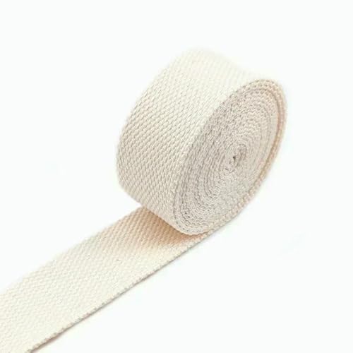 Gurtband, 2 - 10 m, 38 mm, 2 mm dick, Polyester-Baumwoll-Leinen, Tasche, Gurtband für Rucksack, Gürtel, Kleidung, Handwerk Gurtband, 2 - 10 m, 38 mm, 2 mm dick, Polyester-Baumwoll-Leinen, Tasche, Gurtband für Rucksack, Gürtel, Kleidung, Handwerk von SIHAOYY