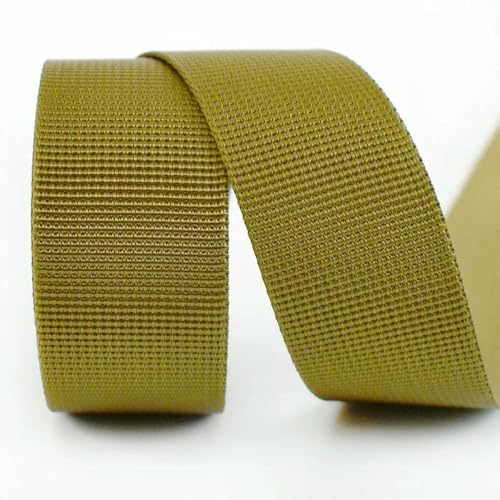 Nylon-Gurtband, Rolle für Taschenriemen, Reparaturband, Bekleidung, dekoratives Geflechtband, Gürtelschlinge, Nähzubehör, 5 m, 20–50 mm Nylon-Gurtband, Rolle für Taschenriemen, Reparaturband, Bekleidung, dekoratives Geflechtband, Gürtelschlinge, Nähzubehör, 5 m, 20–50 mm von SIHAOYY