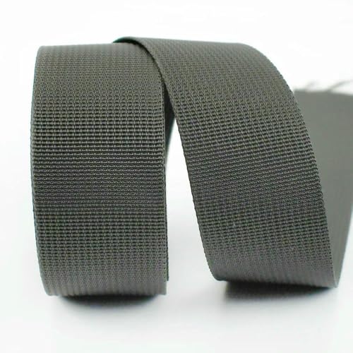 Nylon-Gurtband, Rolle für Taschenriemen, Reparaturband, Bekleidung, dekoratives Geflechtband, Gürtelschlinge, Nähzubehör, 5 m, 20–50 mm Nylon-Gurtband, Rolle für Taschenriemen, Reparaturband, Bekleidung, dekoratives Geflechtband, Gürtelschlinge, Nähzubehör, 5 m, 20–50 mm von SIHAOYY
