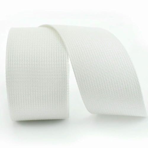 Nylon-Gurtband, Rolle für Taschenriemen, Reparaturband, Bekleidung, dekoratives Geflechtband, Gürtelschlinge, Nähzubehör, 5 m, 20–50 mm Nylon-Gurtband, Rolle für Taschenriemen, Reparaturband, Bekleidung, dekoratives Geflechtband, Gürtelschlinge, Nähzubehör, 5 m, 20–50 mm von SIHAOYY
