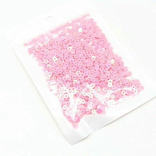 SIHAOYY 10 g einfarbige Pailletten, flach, rund, PVC, lose Pailletten, Stickerei, Handwerk, Damen, Stoff, Stickzubehör, 3 mm, 4 mm, 5 mm, 6 mm von SIHAOYY
