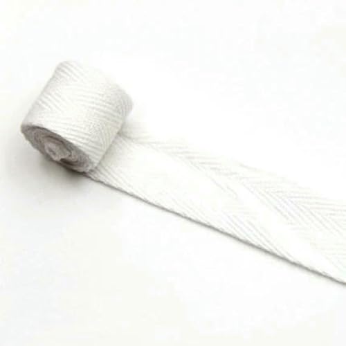 SIHAOYY 10 mm 20 mm Chevron-Band aus 100% Baumwolle, Gurtband mit Fischgrätmuster, Spitzenbesatz für Verpackungszubehör, DIY von SIHAOYY