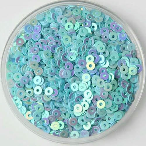 SIHAOYY 3 mm, 4 mm, 5 mm, 10 G, flach, rund, PVC, lose Pailletten, Nähen, Handwerk für Hochzeitsdekoration, Kleidung, Kleider, Schuhkappen, DIY-Zubehör von SIHAOYY