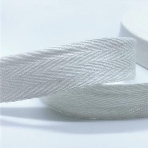 SIHAOYY 5 Yards/Lot 10 mm 20 mm 100% Baumwollband, handgefertigt, mit Knochenmuster, für Bekleidung, Nähstoff, DIY, Weihnachtsdekoration von SIHAOYY