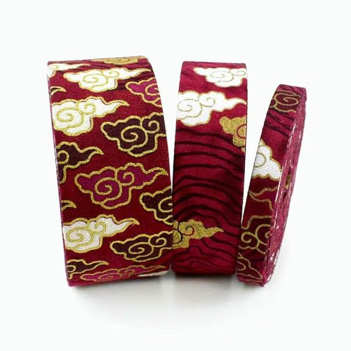 SIHAOYY 5 Yards 10 mm/25 mm/40 mm Jacquardband, Taschen, Riemen, Dekorationsband, Kleidung, Kopfbedeckung, Spitze, Hundehalsband, Gurtband, DIY-Nähzubehör von SIHAOYY