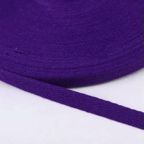 SIHAOYY Buntes 10 mm 20 mm Chevron-Gurtband aus 100% Baumwolle, Fischgrätband, Spitzenbesatz für Verpackungszubehör, DIY 4,5 m von SIHAOYY