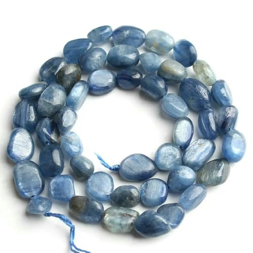 SIHAOYY Natürliche unregelmäßige Amazonit-Kristallquarze, Apa-Steinperlen, lose Perlen für Schmuckherstellung, Armband, Zubehör, 5–7 mm von SIHAOYY