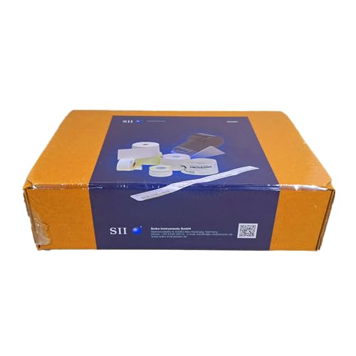 Seiko Thermo-Etiketten SLP-MRL Großpack, Mehrzweck, 28x51mm, 12 Rollen je 220 Etiketten, Kleber permanent von SII